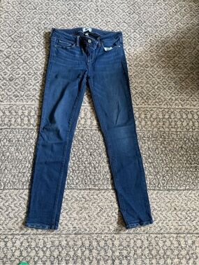 Paige Dark Wash Skinny Jeans